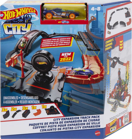 Hot Wheels City Expansion Track Pack 10 Piece Set