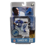 Barry Sanders Detroit Lions Gold Label NFL McFarlane Legacy Figure Blue