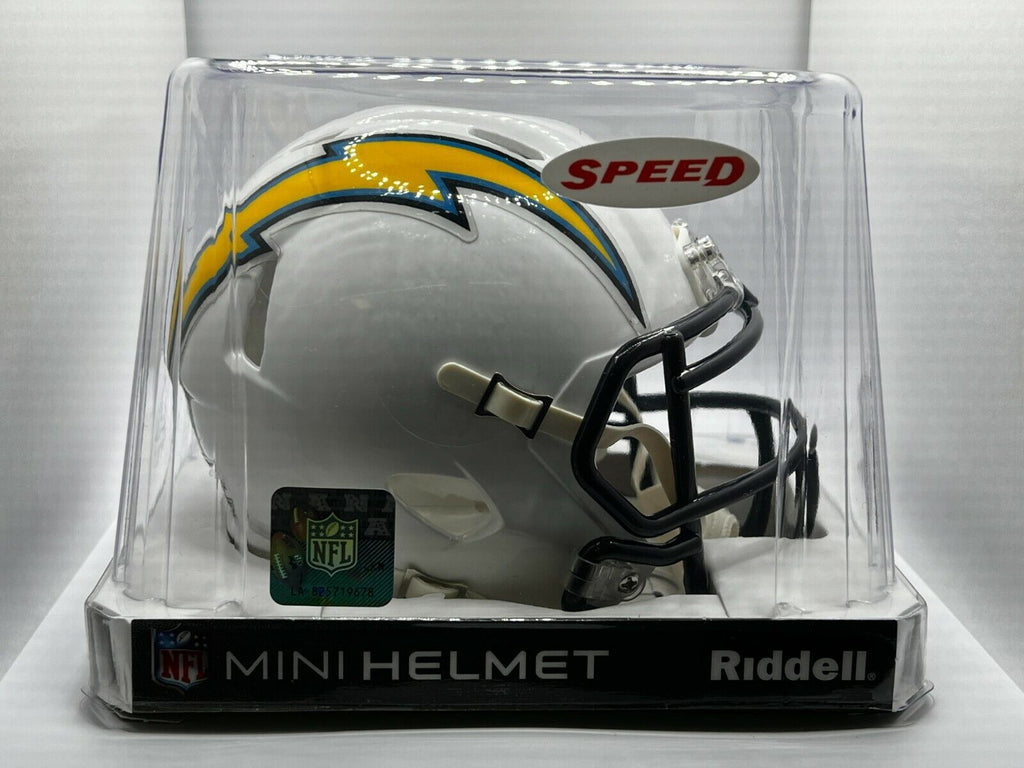 2018 chargers football helmet San Diego Chargers 2007-2018 07-18 Throwback Riddell Speed Mini Helmet – SPORTS ZONE TOYS & COMICS
