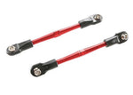 Traxxas 3139X Red-Anodized Aluminum Turnbuckles, 59mm (pair)