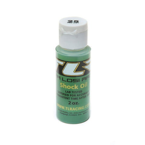 TLR74004 TEAM LOSI RACING Silicone Shock Oil, 25wt, 2oz