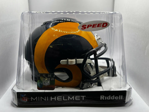St. Louis Rams 81-99 1981-1999 Riddell Throwback Speed Mini Helmet