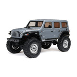 Axial AXI00002V3T3 SCX24 V3 RTR with Jeep Wrangler JL Unlimited Body Gray