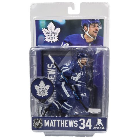 Auston Matthews Toronto Maple Leafs McFarlane NHL Legacy Figure
