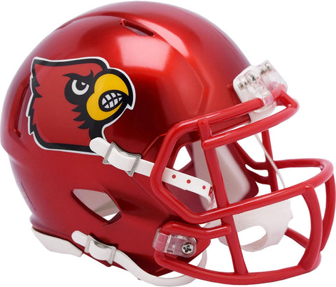 Louisville Cardinals FLASH Alternate Mini Football Helmet New In Box