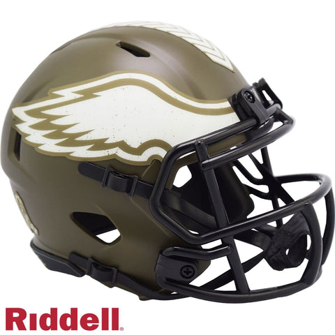 Philadelphia Eagles Salute to Service Riddell Speed Mini Helmet New in box