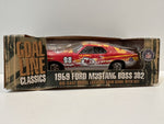 Kansas City Chiefs Ertl Collectibles NFL 1969 Ford Mustang Boss 302 Coin Bank Toy vehicle 1:24