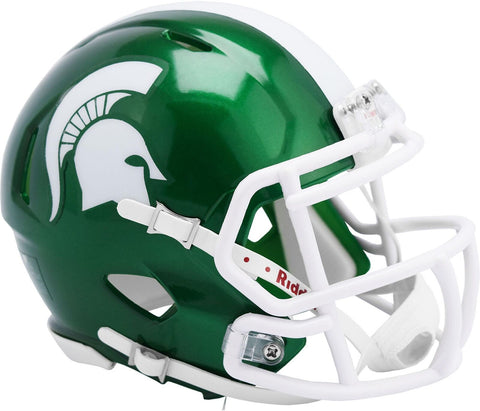 Michigan State Spartans Riddell FLASH Alternate Mini Helmet New in Box