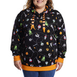 Loungefly Disney Nightmare Before Christmas Ornaments Hoodie Small