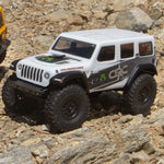 Axial AXI00002T1 1/24 SCX24 Jeep Wrangler JLU CRC Rock Crawler 4WD RTR White