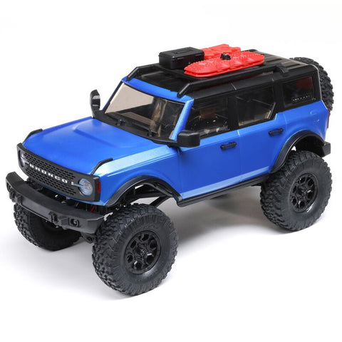 Axial AXI00006T3 2021 Ford Bronco SCX24 Blue 1/24 RC Truck RTR