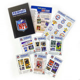 P.A. Sport NFL Stamp Collectible Book Starter Pack 18 stamps inside