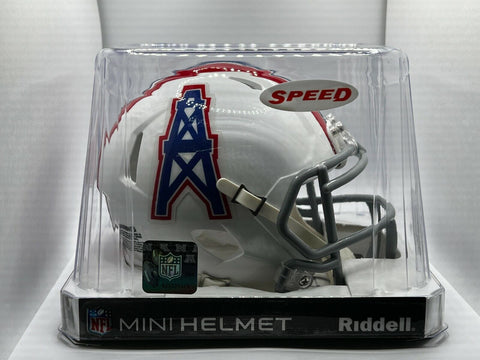 Houston Oilers Throwback 1975-1980 75-80 Riddell Throwback Speed Mini Helmet