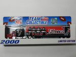 Atlanta Falcons Fleer 2000 Team Collectible Series NFL Tractor Trailer Scale Toy Vehicle