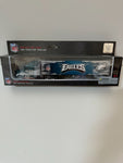 Philadelphia Eagles Fleer Press Pass Series NFL Tractor Trailer 1:80 Scale Toy Vehicle