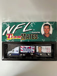 Drew Bledsoe New England Patriots NFL Team Mates Double Tractor Trailer LE5000 1:80