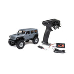 Axial AXI00002V3T3 SCX24 V3 RTR with Jeep Wrangler JL Unlimited Body Gray