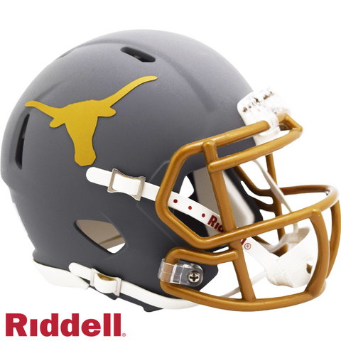Texas Longhorns Alternate Slate Collection Riddell Mini Helmet New in Box