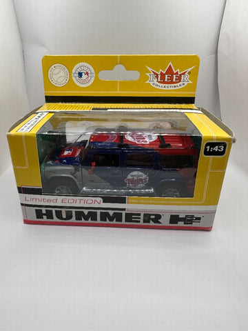 Minnesota Twins Hummer MLB Fleer Hummer H2 1:43 Scale Toy Vehicle New in Box