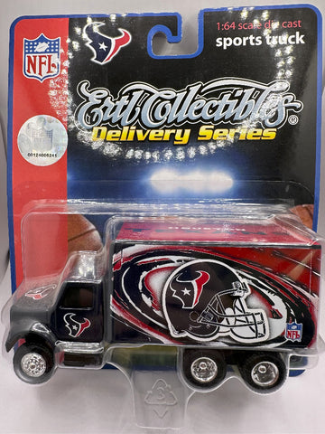 Houston Texans Fleer NFL Sports Truck Delivery Series Toy Vehicle 1:64 Scale