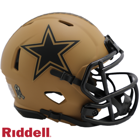dallas cowboys alternate football helmet Dallas Cowboys 2023 Salute To Service Alternate Riddell Speed Mini Hel – SPORTS ZONE TOYS & COMICS