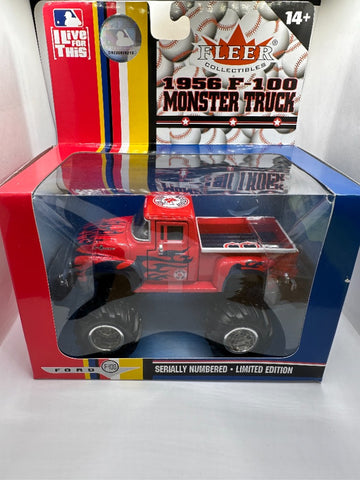 Boston Red Sox Fleer MLB Monster Truck 1956 Ford F-100 Toy Vehicle