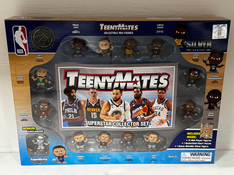 TeenyMates NBA Silver Series Collector Gift Set 2024