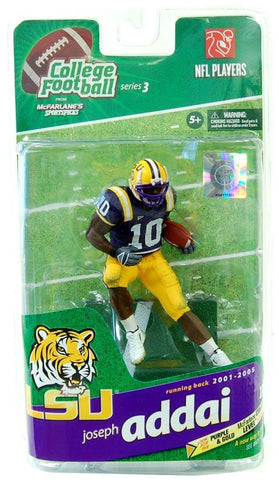 Joesph Addai LSU Tigers NCAA Series 3 Mcfarlane Figure