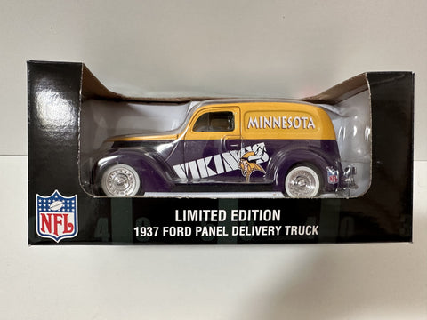 Minnesota Vikings White Rose Collectibles NFL 1937 Ford Panel Delivery Truck 1:24 Toy Vehicle