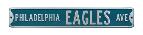 Philadelphia Eagles Steel Street Sign-PHILADELPHIA EAGLES AVE