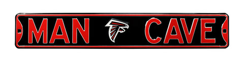 Atlanta Falcons Steel Street Sign with Logo-MAN CAVE