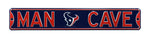 Houston Texans Steel Street Sign with Logo-MAN CAVE