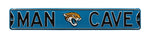 Jacksonville Jaguars Steel Street Sign with Logo-MAN CAVE