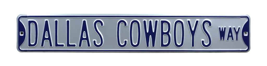 Authentic Street Signs Dallas Cowboys Steel Logo Sign