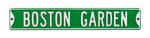 Boston Celtics Steel Street Sign-BOSTON GARDEN