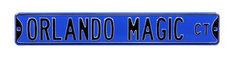 Orlando Magic Steel Street Sign-ORLANDO MAGIC CT
