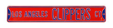 Los Angeles Clippers Steel Street Sign-LOS ANGELES CLIPPERS CT