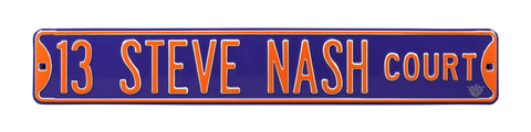 Phoenix Suns Steel Street Sign-13 STEVE NASH COURT