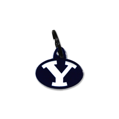 BYU Cougars Laser Cut Logo Steel Key Ring-Primary Logo