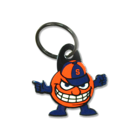 Syracuse Orange Laser Cut Logo Steel Key Ring-Aggressive Otto