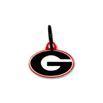 Georgia Bulldogs Laser Cut Logo Steel Key Ring-Primary Logo