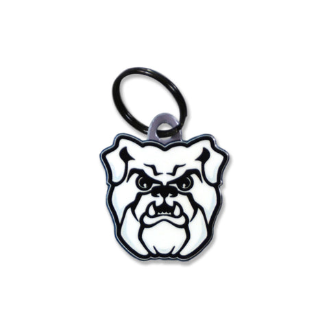 Butler Bulldogs  Laser Cut Logo Steel Key Ring-Bulldog head