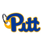 Pittsburgh Panthers Laser Cut Steel Key Ring-Primary Logo