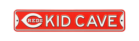 Cincinnati Reds  Steel Kid Cave Sign