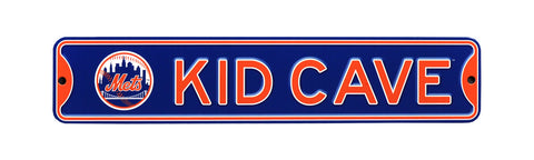 New York Mets  Steel Kid Cave Sign