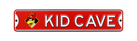St Louis Cardinals  Steel Kid Cave Sign with Fredbird