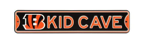 Cincinnati Bengals Steel Kid Cave Sign