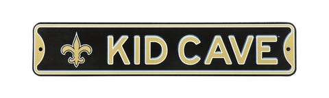 New Orleans Saints Steel Kid Cave Sign