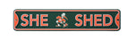 Miami Hurricanes  Steel She Shed Sign