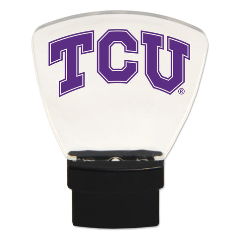 TCU Horned Frogs LED Nightlight-Word Mark Logo